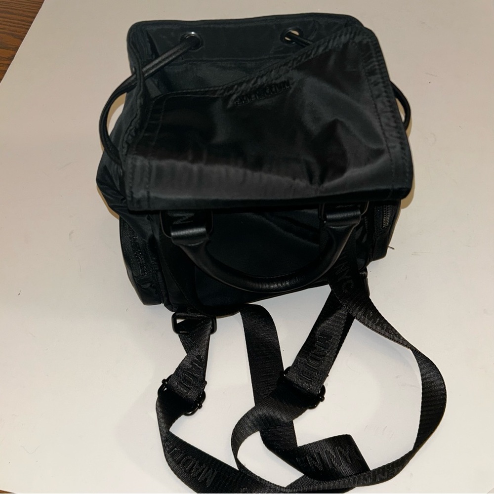 Madden NYC Black Women's Backpack with Chain Detail - Picture 12 of 14